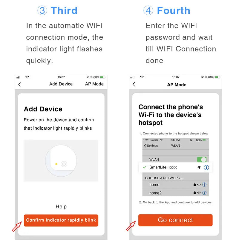 Wifi Smart Smoke Detector Sensor