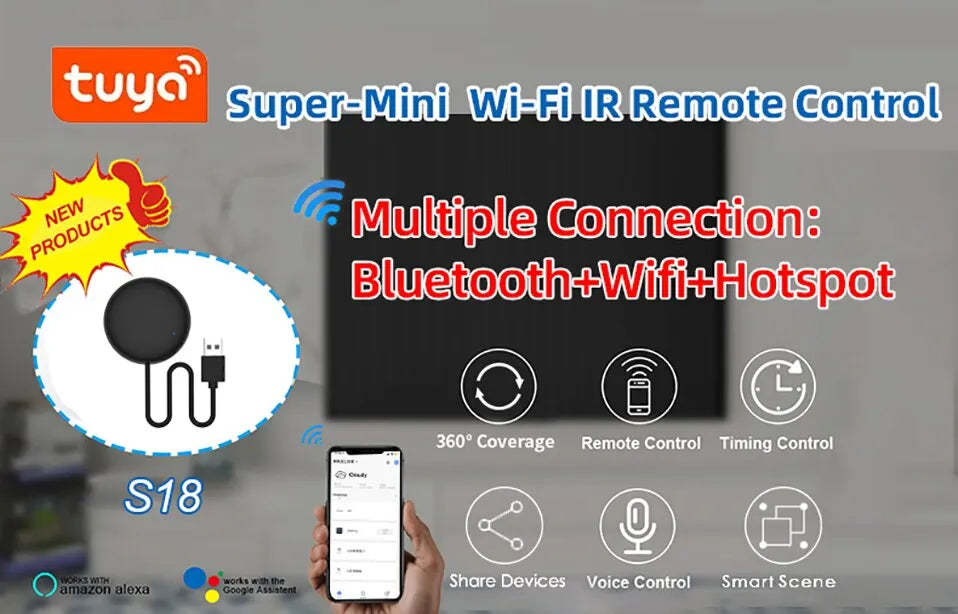 Tuya WiFi Smart IR Remote Control